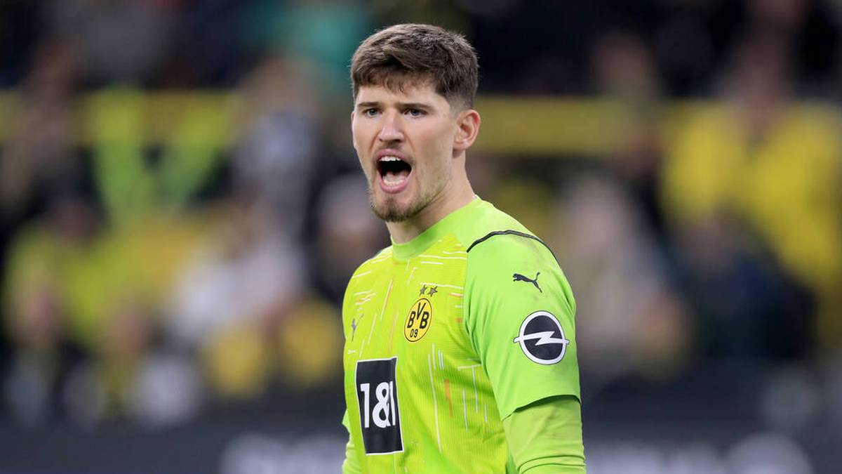 Gregor Kobel hütet seit dieser Saison das Tor von Borussia Dortmund