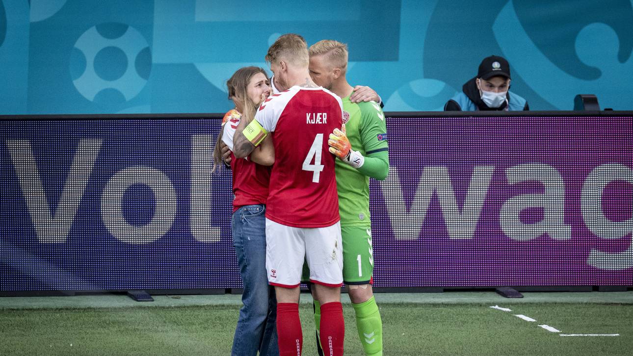 Eriksen-Drama: Retter Kjaer gefeiert