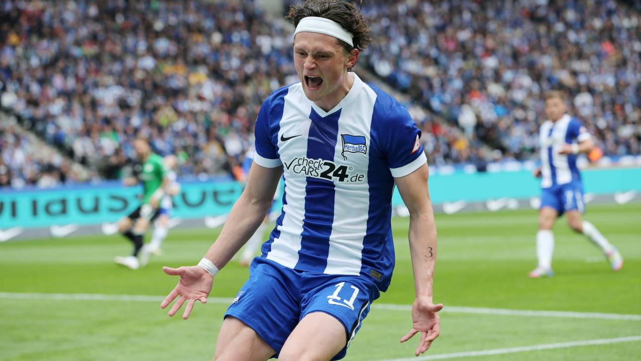 Herthas Reese bleibt – und trifft zum Saisonabschluss