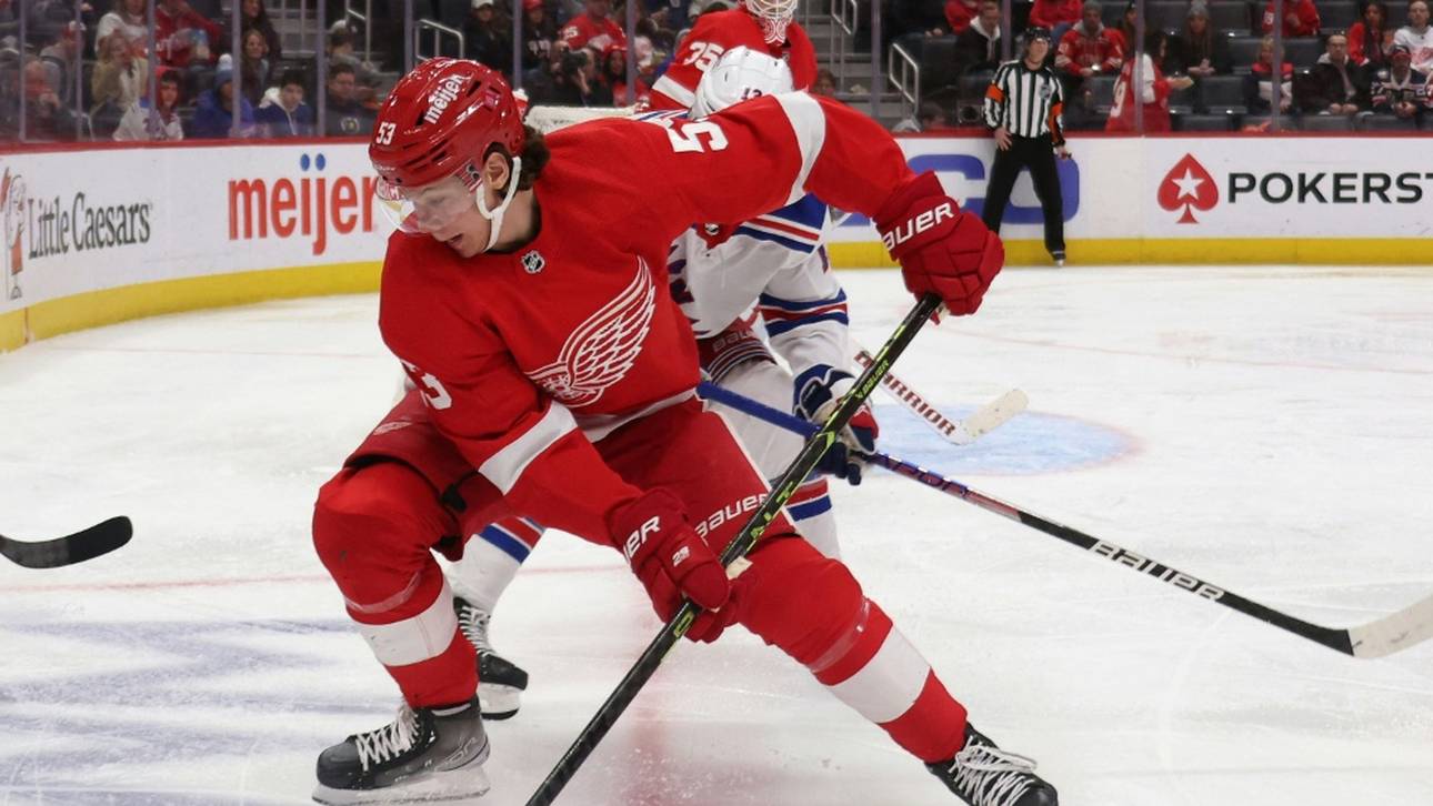 Detroit verliert trotz Seider-Assist