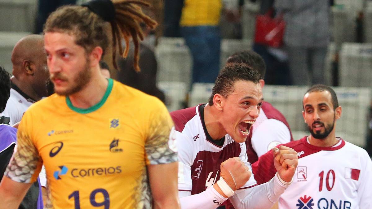 Des einen Freud ist des anderen Leid. Während Katar den 28:23-Sieg bejubelt, sind die Brasilianer enttäuscht