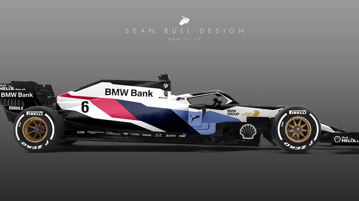 Kehrt BMW in die Formel 1 zurück? Sollte es 2021 dazu kommen, könnte der Bolide in den traditionellen BMW-Farben gehalten sein