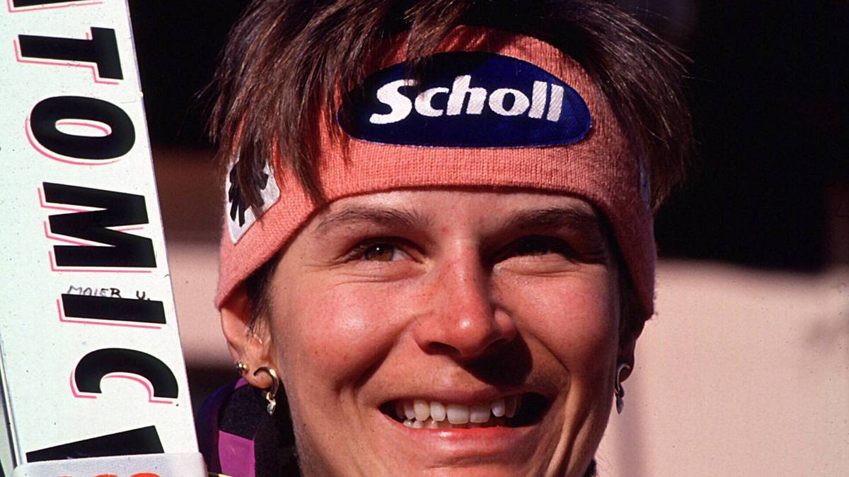 ULRIKE MAIER (1994), Garmisch-Partenkirchen/Deutschland: Zweifache Super-G-Weltmeisterin  