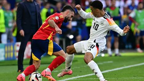 Dani Carvajal startet für Spanien im EM-Finale