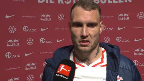 Ein angefressener David Raum spricht über die Gründe für die Niederlage gegen Bayer Leverkusen. 