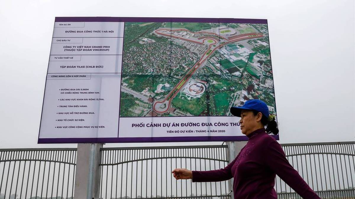 Die Formel 1 wird in Hanoi wohl ein Traum bleiben
