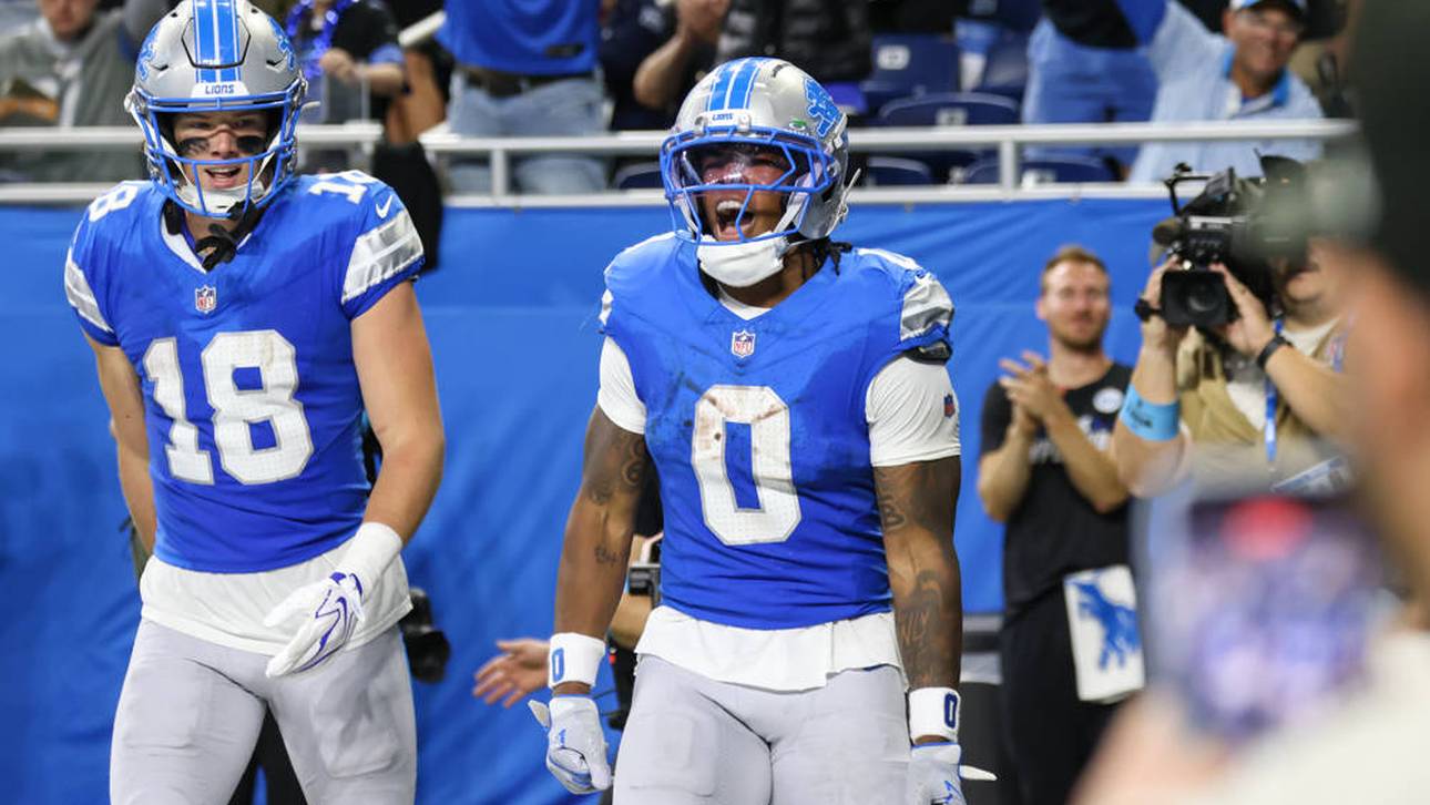 Besonderer NFL-Rekord bei Lions-Sieg