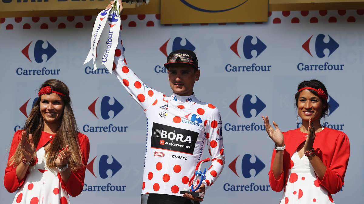 Damit holt der Rostocker als siebter Deutscher das weiße Trikot mit den roten Punkten