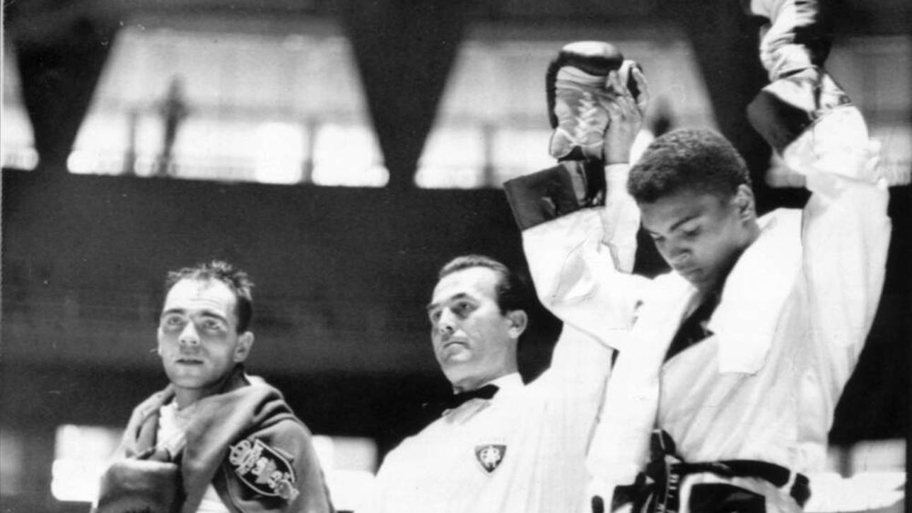 Muhammed Ali wurde 1960 Olympiasieger