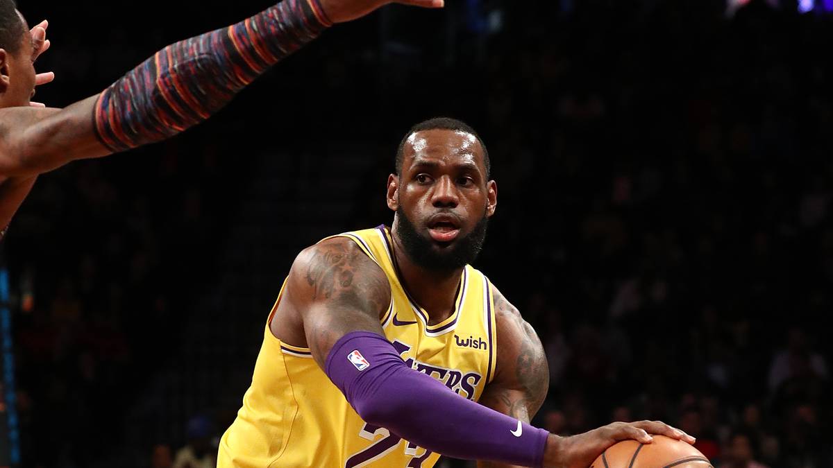 PLATZ 3: LeBron James (aktuell: Los Angeles Lakers) - 27,66
