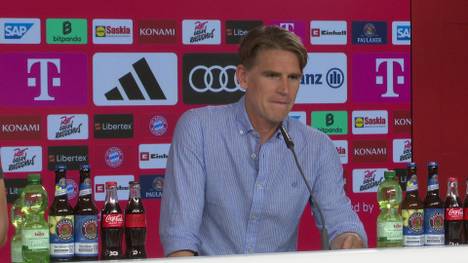 Bei der Vorstellung von Hiroki Ito spricht Bayern-Sportdirektor Christoph Freund über die bereits getätigten Transfers des Rekordmeisters - und weitere Pläne des Rekordmeisters in der aktuellen Transferperiode.