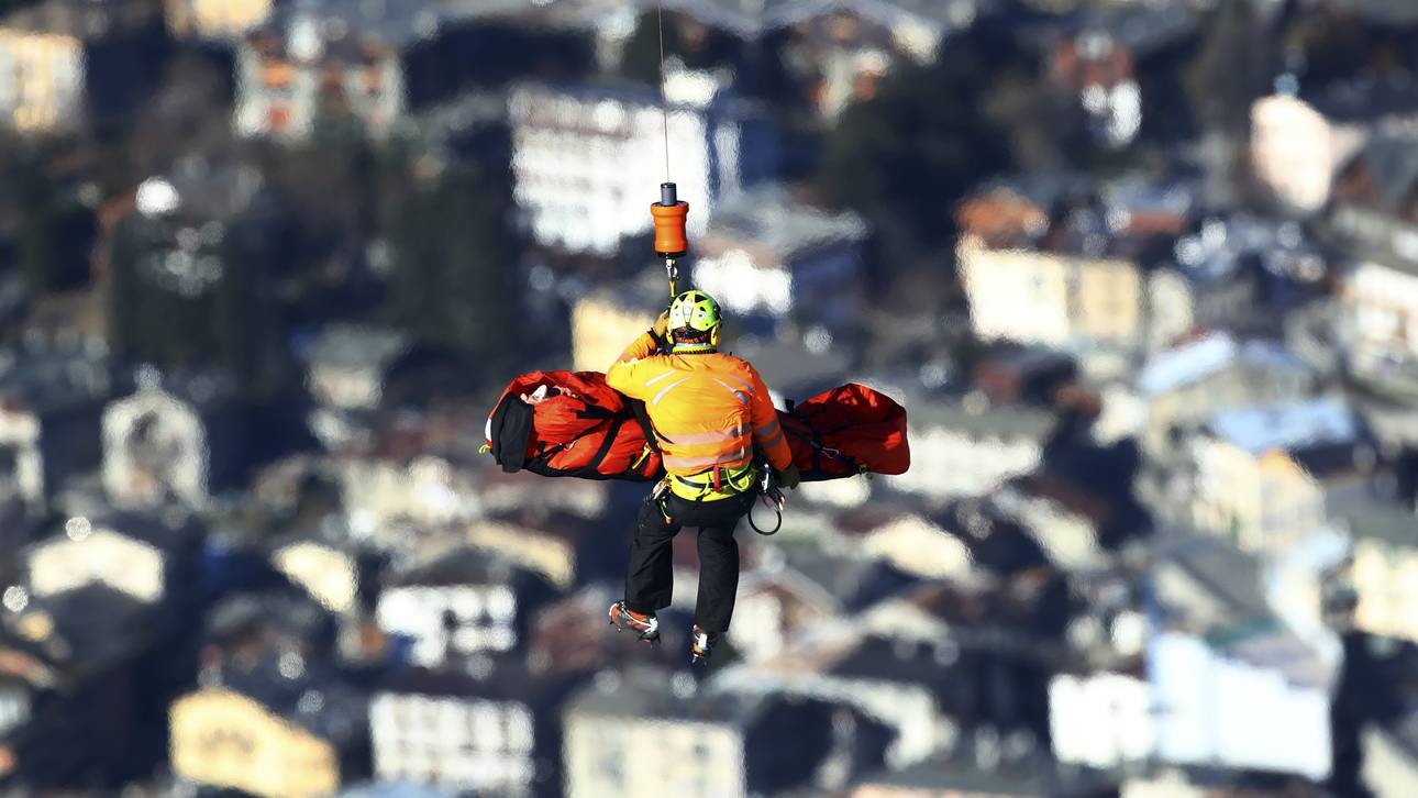 Stian Saugestad stürzte in Bormio schwer und wurde abtransportiert