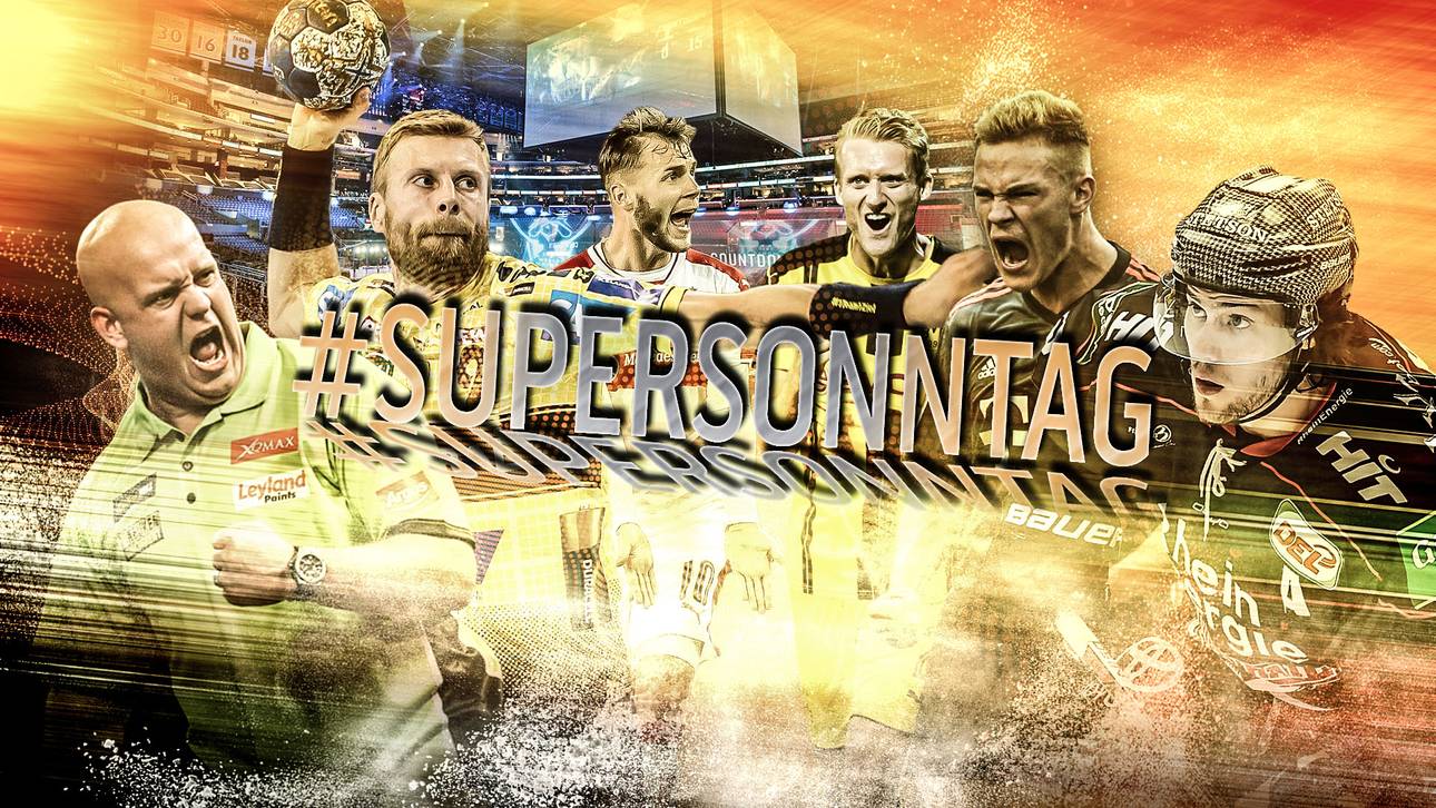 Der #SuperSonntag LIVE bei SPORT1