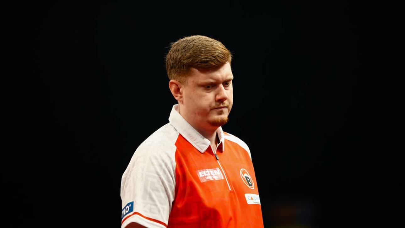 Springer-Aus macht bitteren deutschen Darts-Tag perfekt