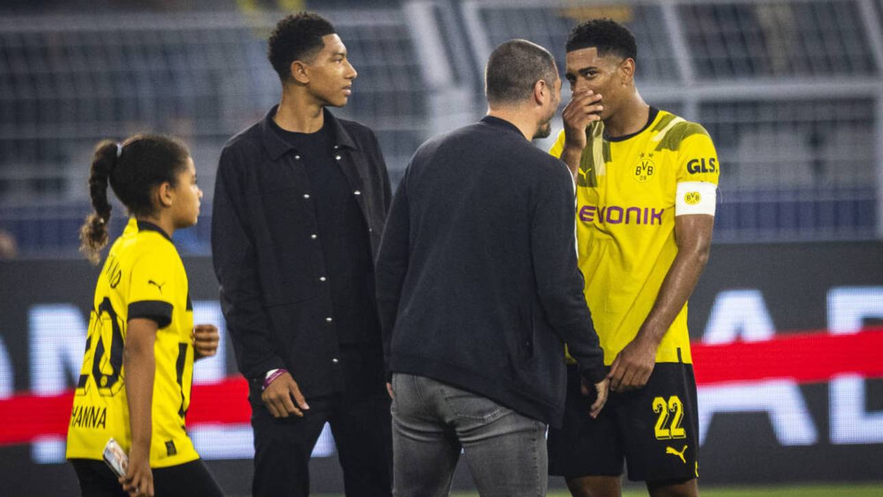 Jobe Bellingham (li.) und sein Bruder Jude weisen einige Gemeinsamkeiten auf