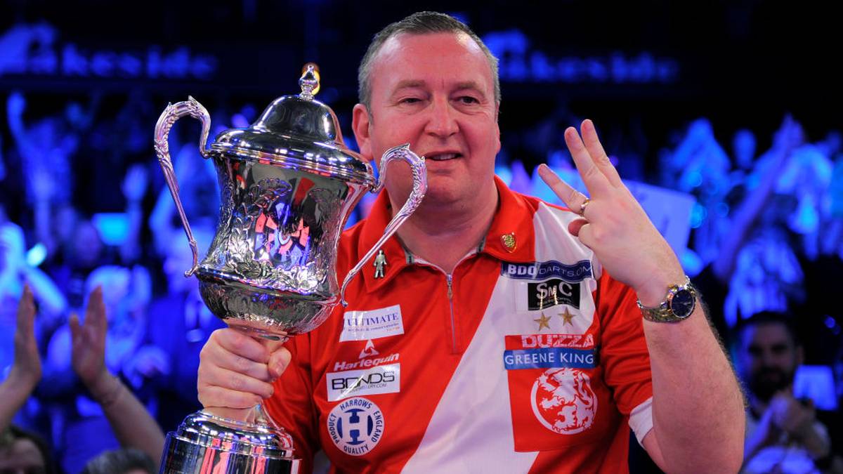 RANG 6 - GLEN DURRANT: Für viele ist der dreimalige BDO-Weltmeister ein Geheimfavorit - zumindest auf das Halbfinale, aber vielleicht sogar auf den Titel, ähnlich wie einst 2007 van Barneveld nach seinem Wechsel. Mit den Halbfinals beim World Matchplay, dem World Grand Prix und zuletzt dem Grand Slam of Darts hat er richtig aufhorchen lassen