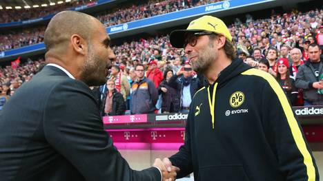 Jürgen Klopp und Pep Guardiola - der Vergleich