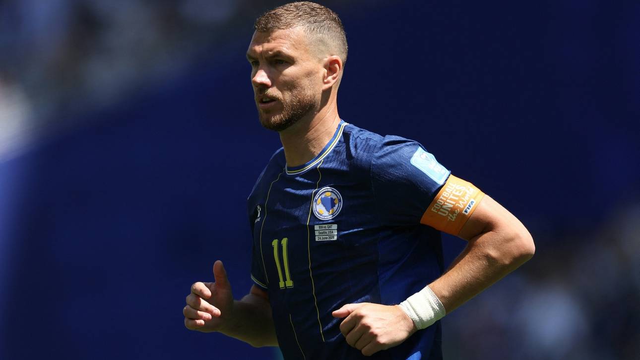 Dzeko verkündet Rücktritt
