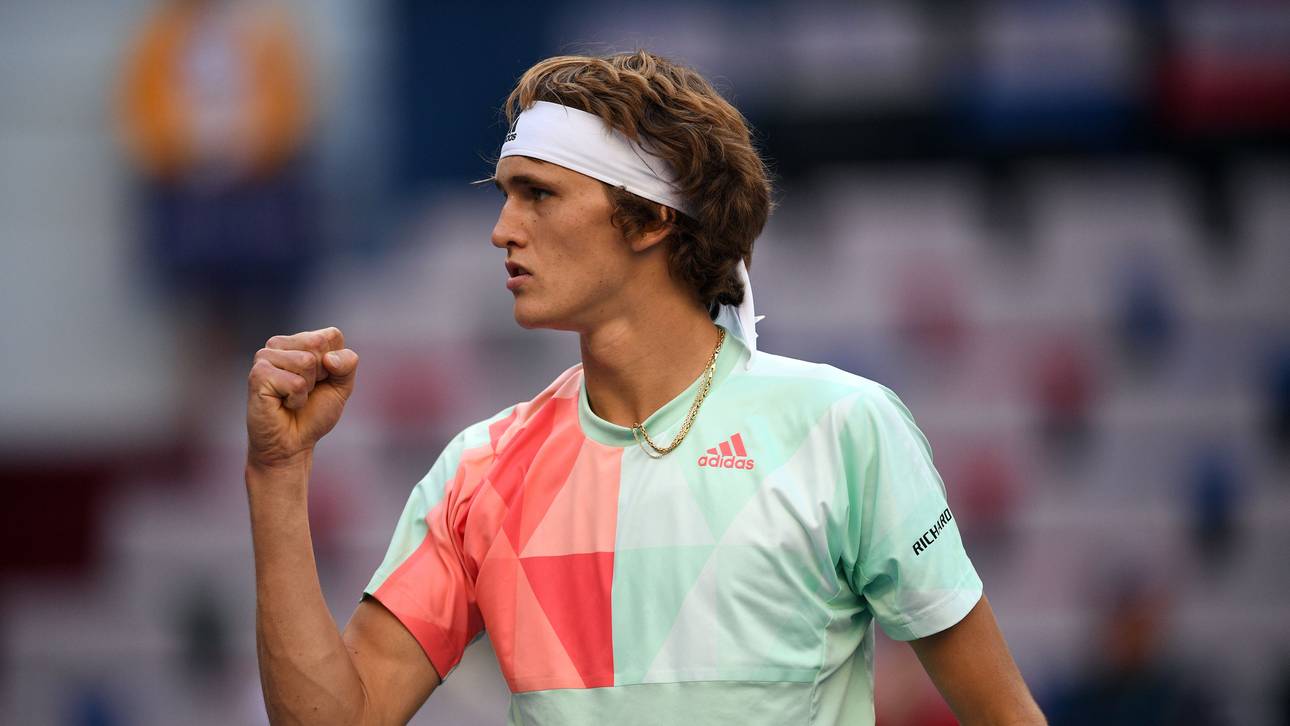 Zverev fegt Aufschlagriesen vom Platz