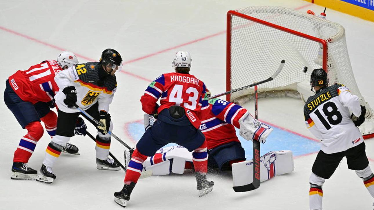 Deutschland trifft bei der Eishockey-WM auf Norwegen