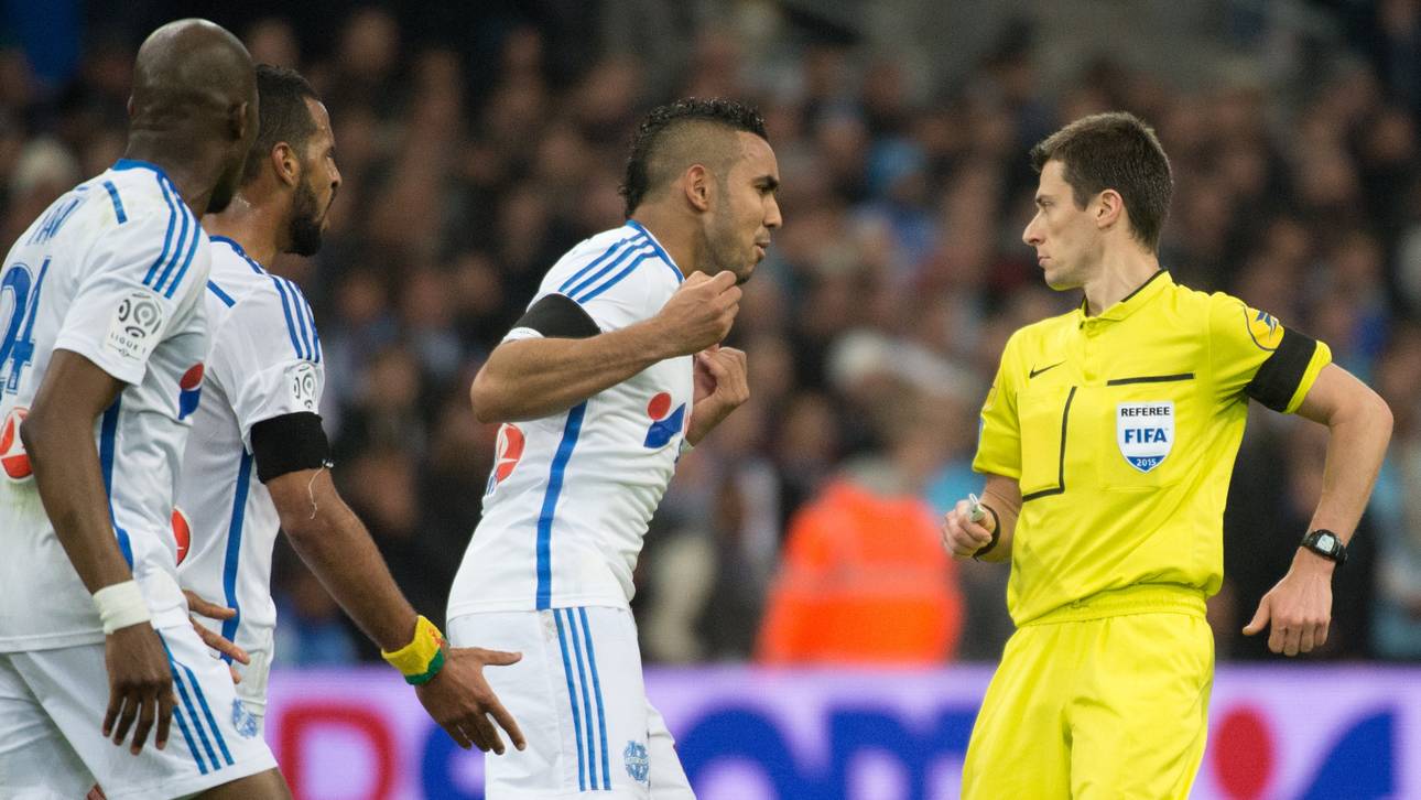 Marseille-Profi beleidigt Schiri