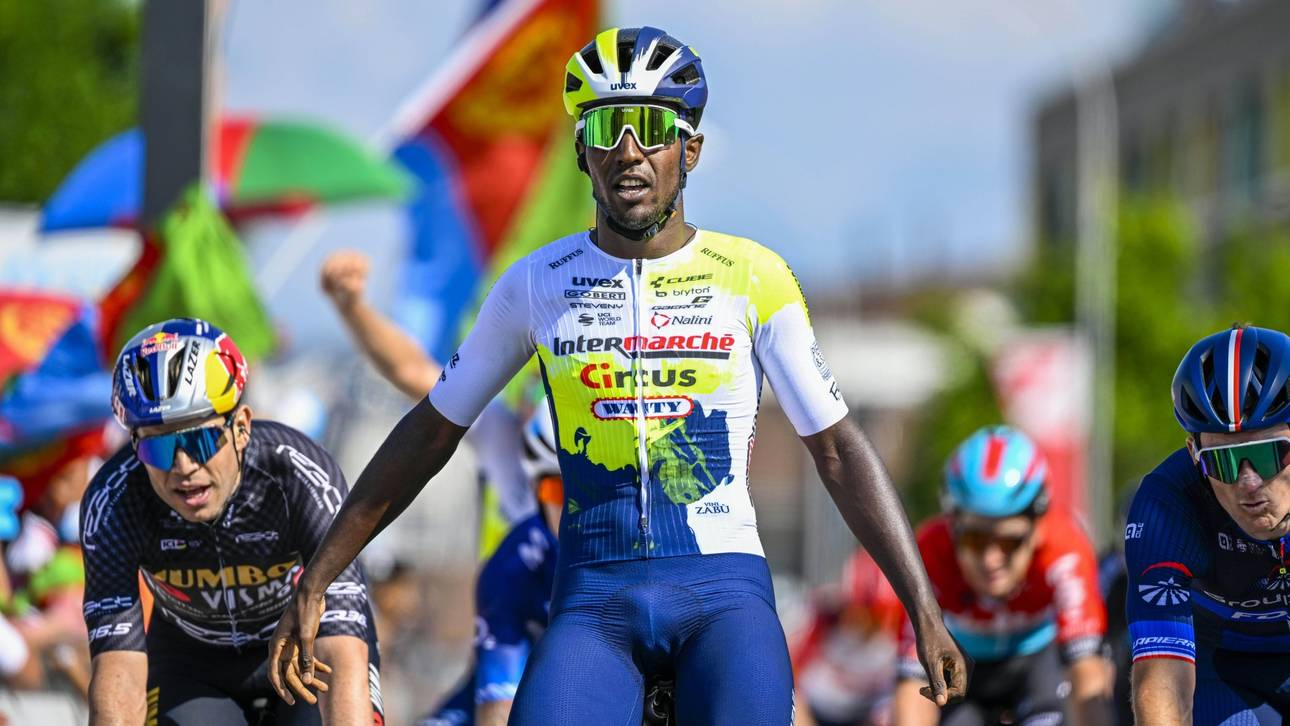 Tour de Suisse: Überraschungssieg für Eritreer Girmay