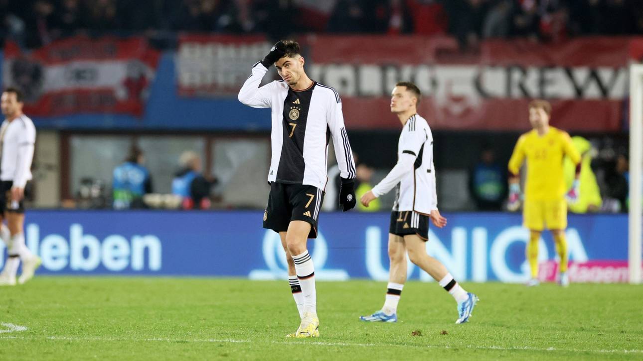 Blamage im Prestigeduell: DFB-Team taumelt ins EM-Jahr