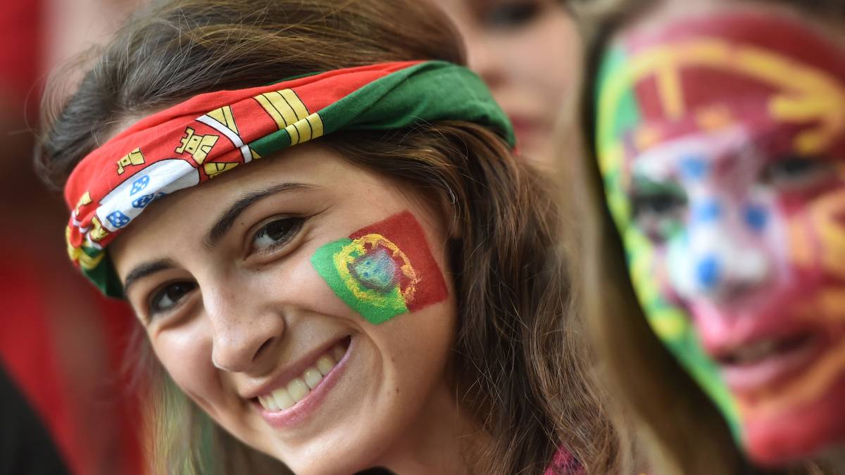 Das Lachen sagt alles. Nach 120 Minuten und Elfmeterschießen ziehen die Portugiesen ins Viertelfinale ein