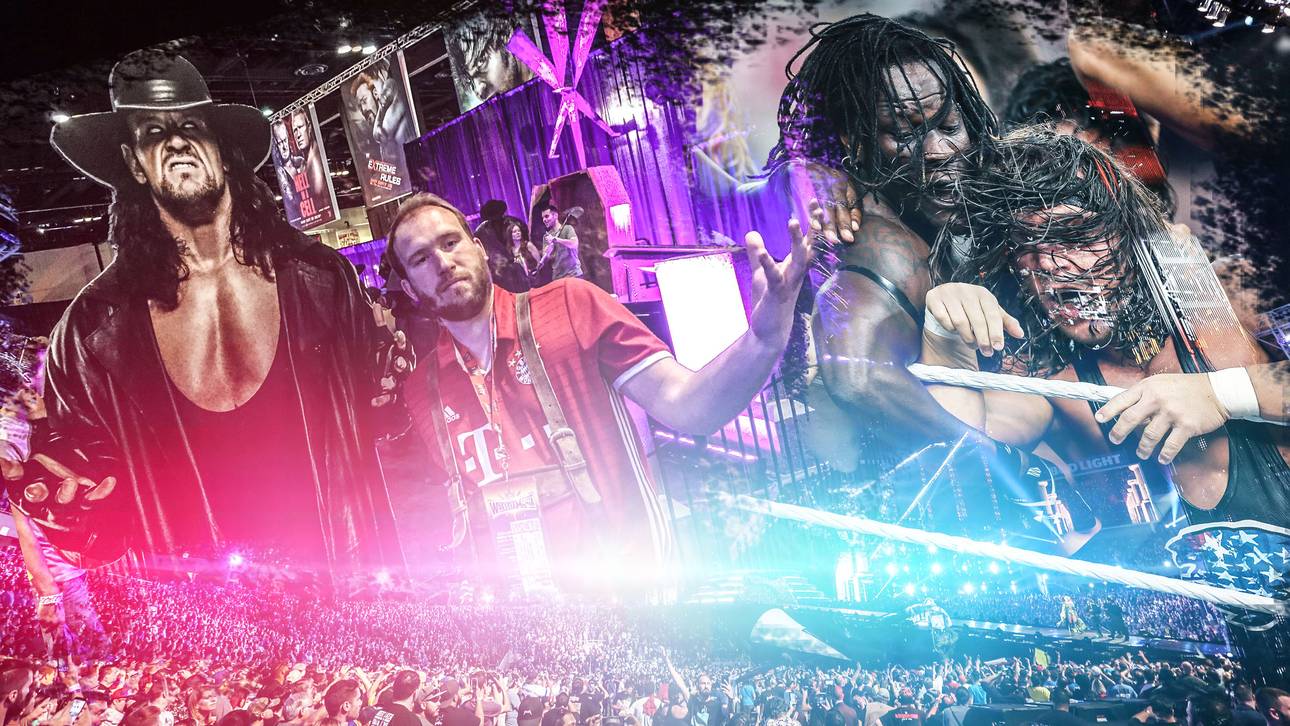 Bayern-Trikot und 588-PS-Auto: Der WWE-Superfan