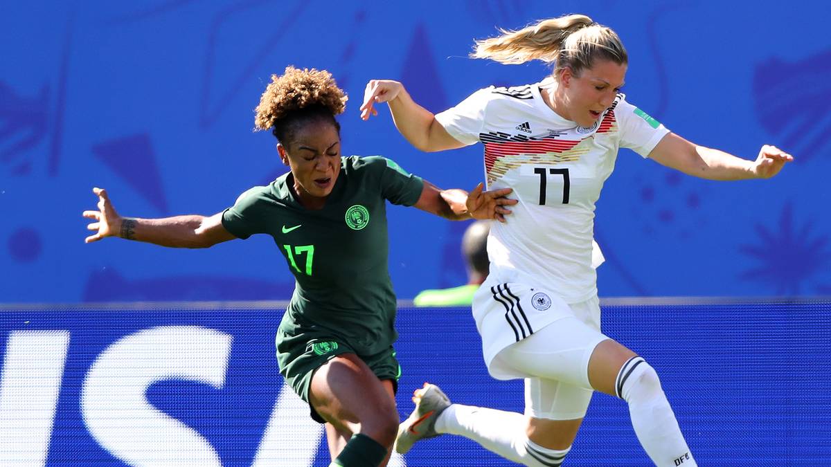 VERENA SCHWEERS: Wenn die Nigerianerinnen durchbrachen, dann oft über ihre Seite. Führte viele Zweikämpfe, in den meisten Duellen gegen den Ball fehlte ihr aber die Spritzigkeit. Wurde zur Pause ausgewechselt. SPORT1-Note: 3,5