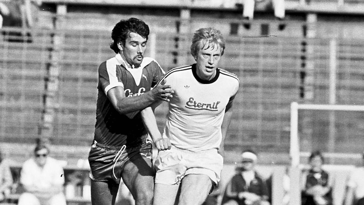 Für 13 der 38 Tore sorgte Norbert Stolzenburg (Bild), der später auch noch für Duisburg und Braunschweig im Einsatz war