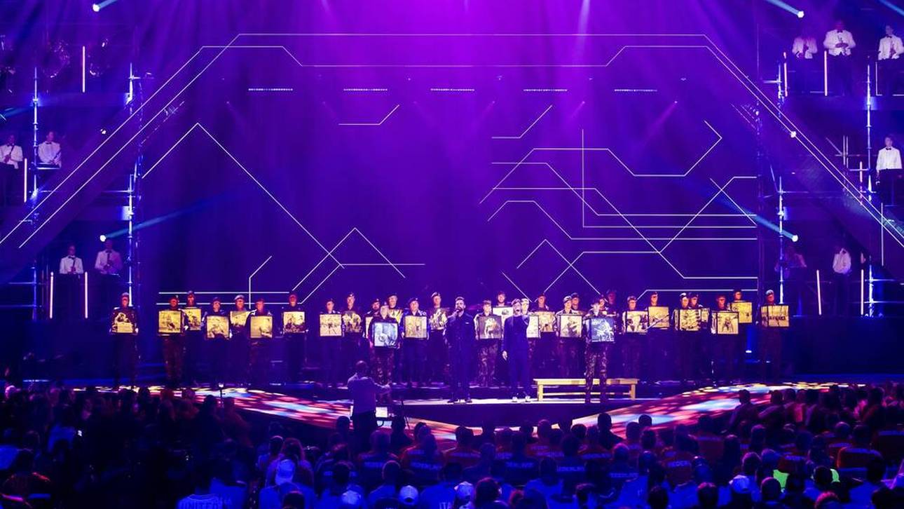 Flaggenübergabe bei Invictus Games