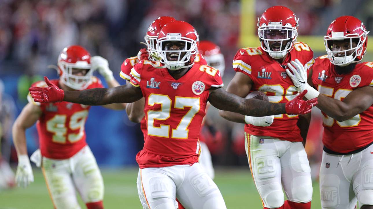 Rashad Fenton (M.) wurde von den Kansas City Chiefs 2019 gedraftet