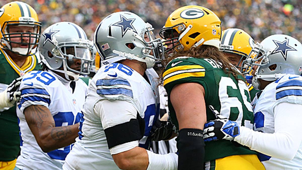 Eisige Temperaturen, hitzige Gemüter: Cowboys und Packers sind sich nicht besonders grün und leben die Abneigung herzlich aus. Vor allem gegen Ende des Spiels, denn Green Bay dreht die Partie und bringt Dallas zur Weißglut