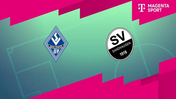 SV Waldhof Mannheim - SV Sandhausen (Highlights)
