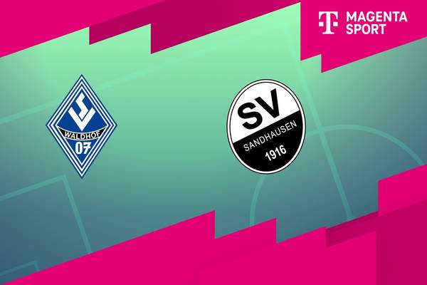 SV Waldhof Mannheim - SV Sandhausen (Highlights)