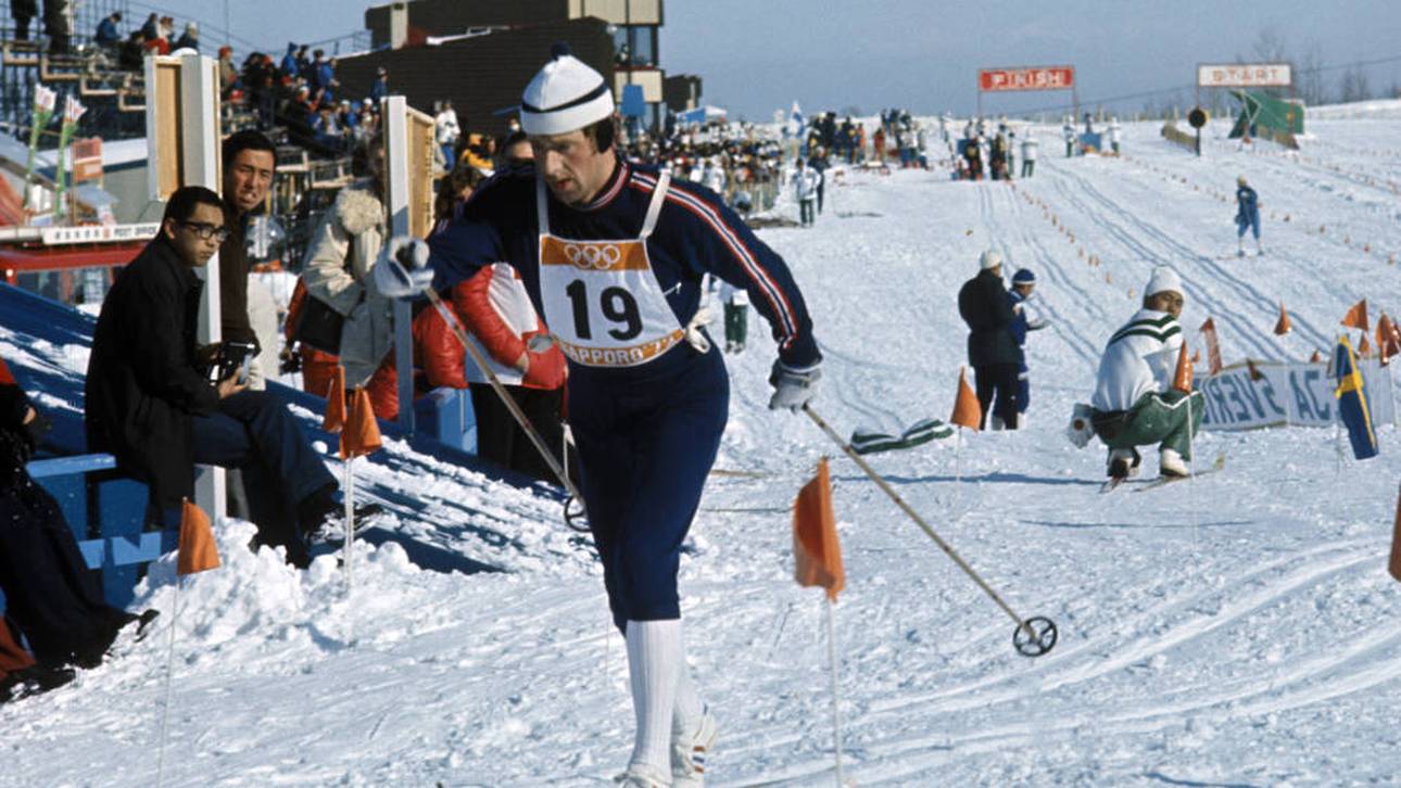 Magne Myrmo gewann bei den Olympischen Spielen 1972 die Silbermedaille über 50 Kilometer
