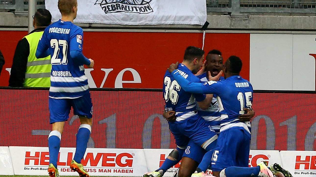 Duisburg setzt Aufholjagd fort