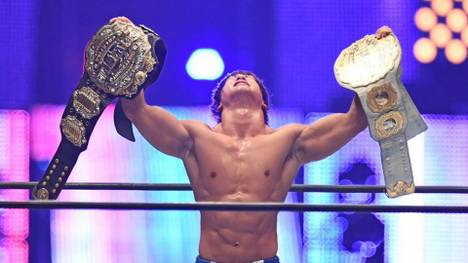 Kota Ibushi ist aktueller Träger des IWGP Heavyweight und Intercontinental Titles