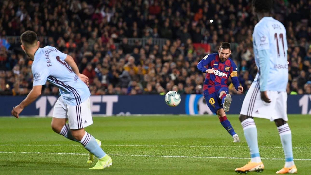 Irre Statistik zu Messis Freistößen