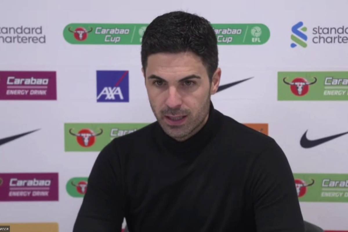 Liverpool gelingt gegen Arsenal im Halbfinale des Carabao Cups trotz Überzahl nur ein 0:0, ganz zum Leidwesen von Jürgen Klopp. Sein Gegenüber Mikel Arteta freut sich über den Achtungserfolg.