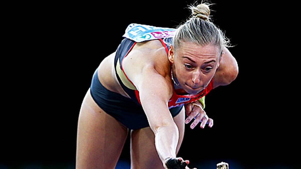 Einen großen Kampf liefert auch Stabhochspringerin Lisa Ryzih