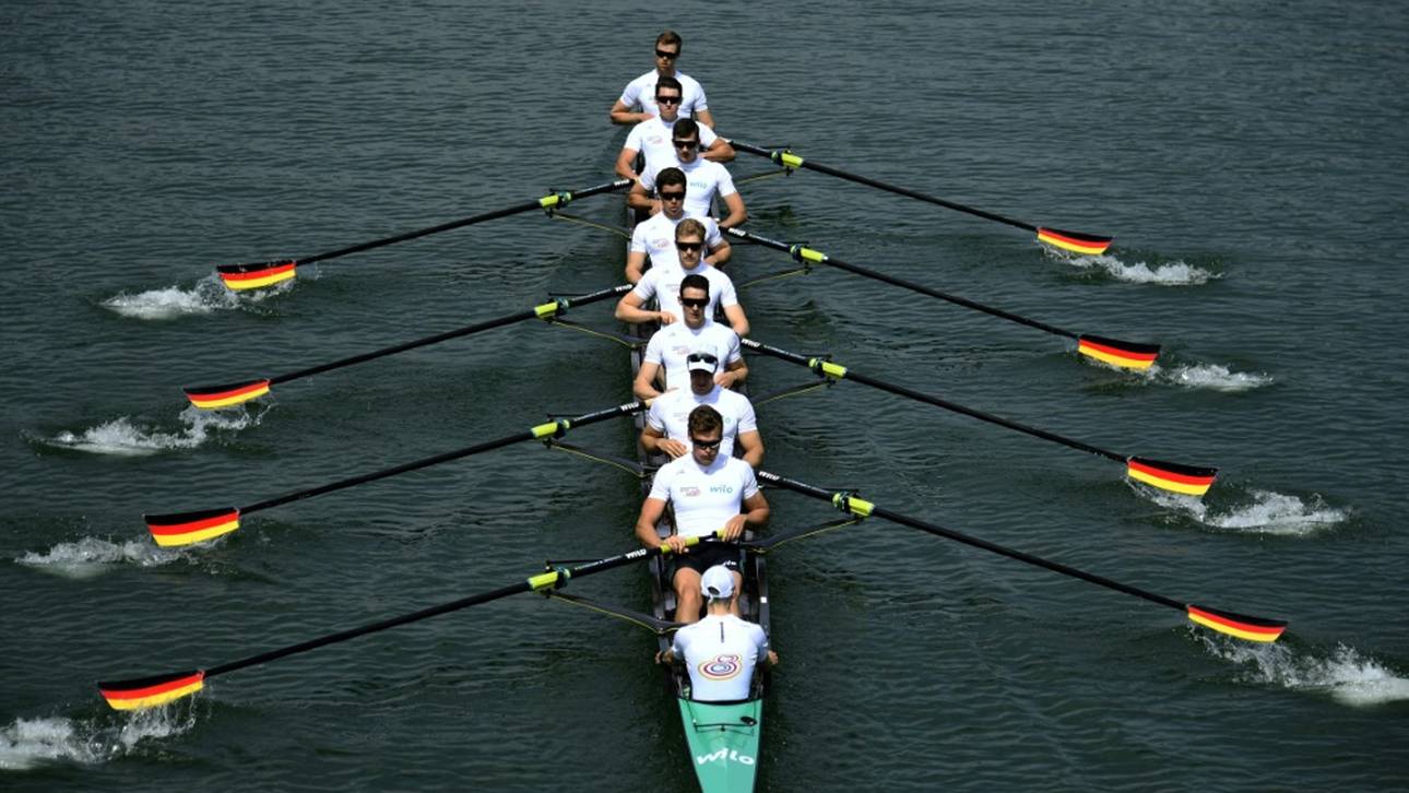 Ruder-EM: Deutschland-Achter im Bahnverteilungsrennen geschlagen