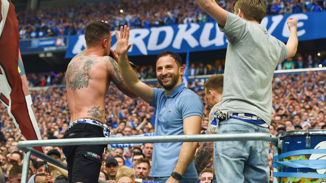 Schalke feiert Macher Tedesco