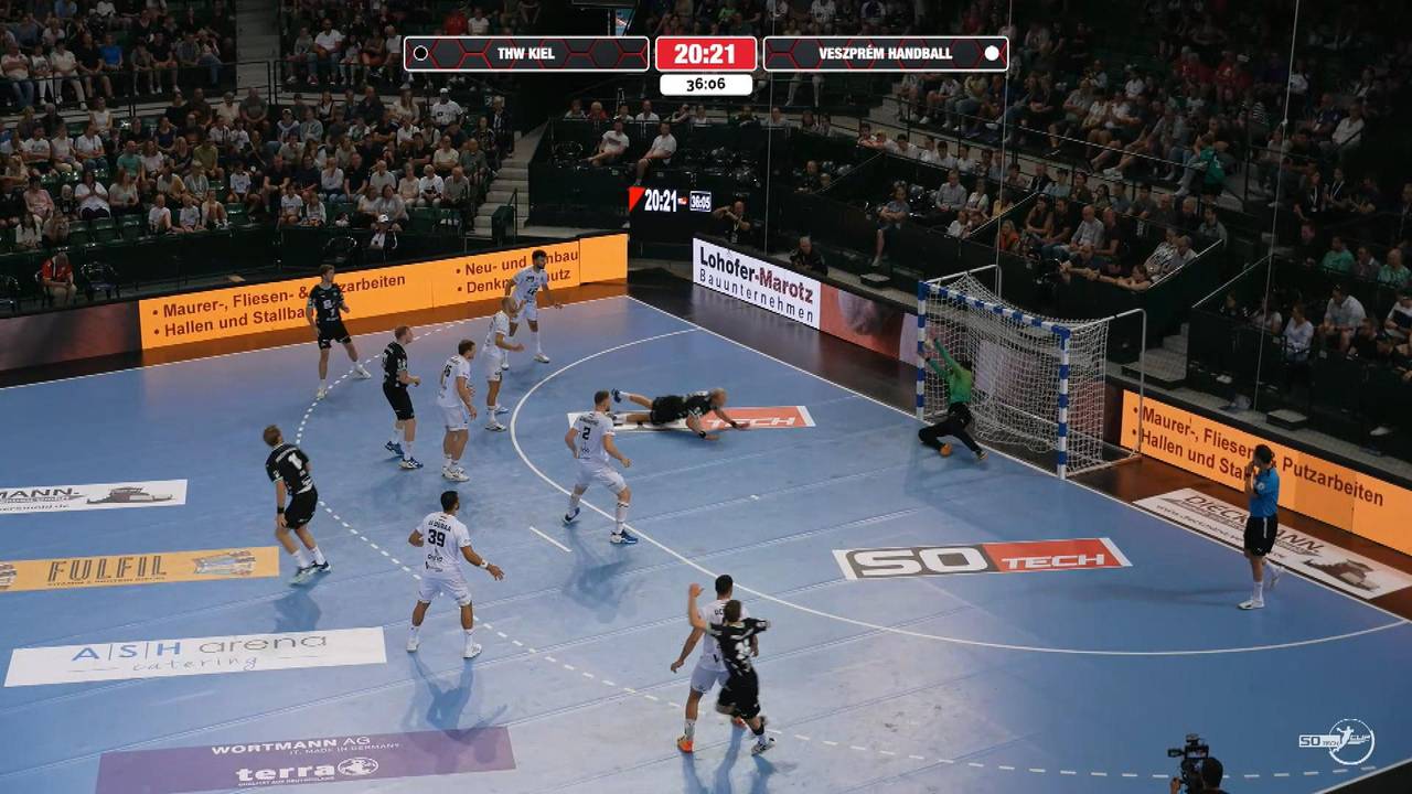 So-Tech Cup: THW Kiel bricht gegen Telekom Veszprem ein und verpasst Turniersieg