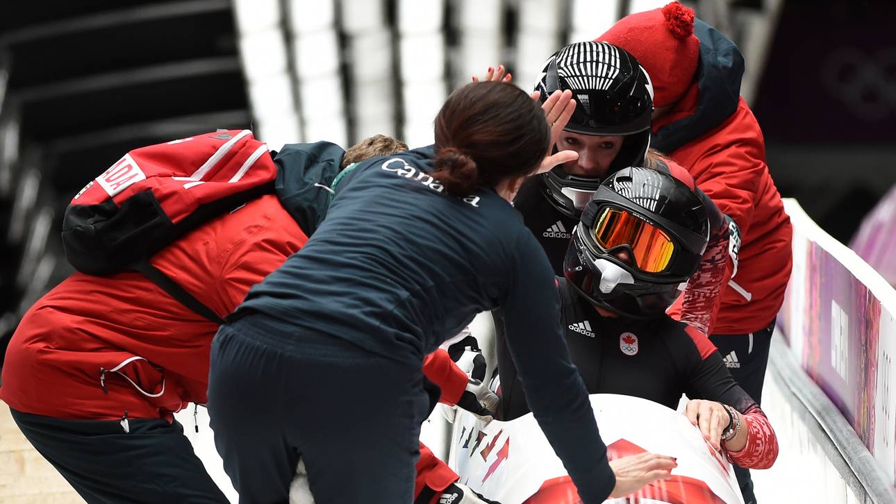 Frauen starten im Viererbob