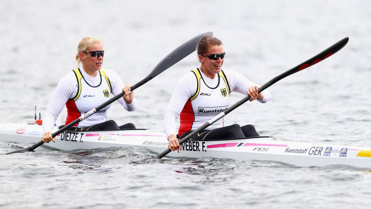 Kanu: EM-Gold für Weber/Dietze