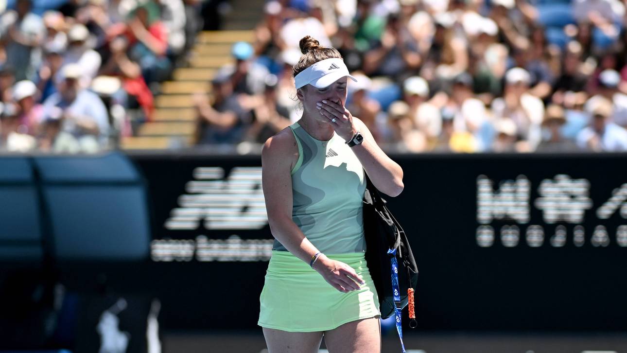 Tränen-Aus in Melbourne