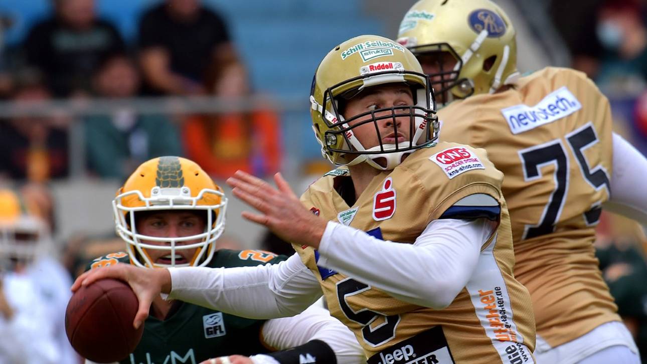 Kyle Carta-Samuels ist seit Saisonbeginn Quarterback der Dresden Monarchs