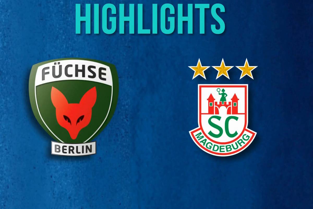 Die Highlights der Partie Füchse Berlin - SC Magdeburg aus der Handball-Bundesliga im Video.
